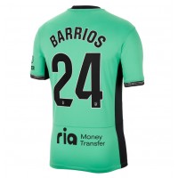 Fotbalové Dres Atletico Madrid Pablo Barrios #24 Alternativní 2023-24 Krátký Rukáv